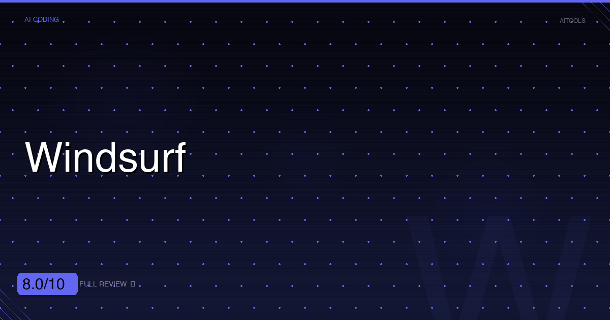 Windsurf Review: The $10/mo Cursor Killer?